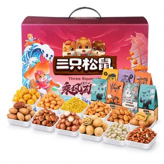 三只松鼠-乘风破浪