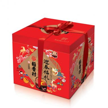 稻香村迎春福礼糕点礼盒1070g