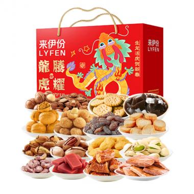 来伊份 龙腾虎耀礼盒 298型1931g